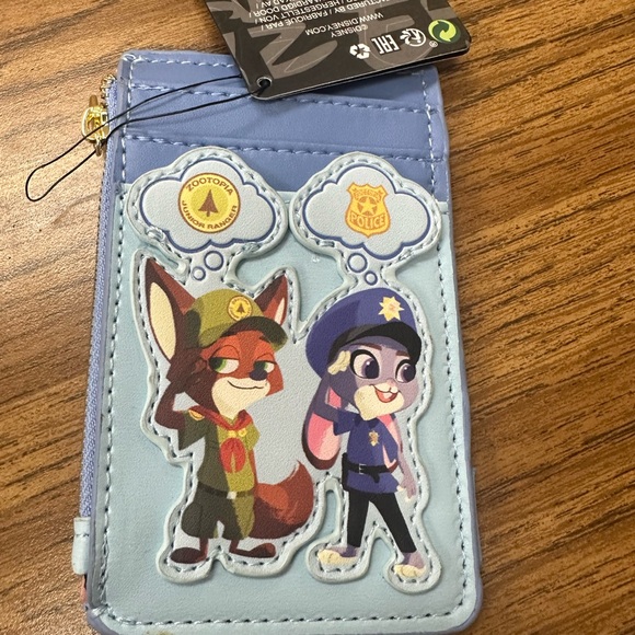 Loungefly Disney Zootopia Card Holder NWT - Picture 5 of 6
